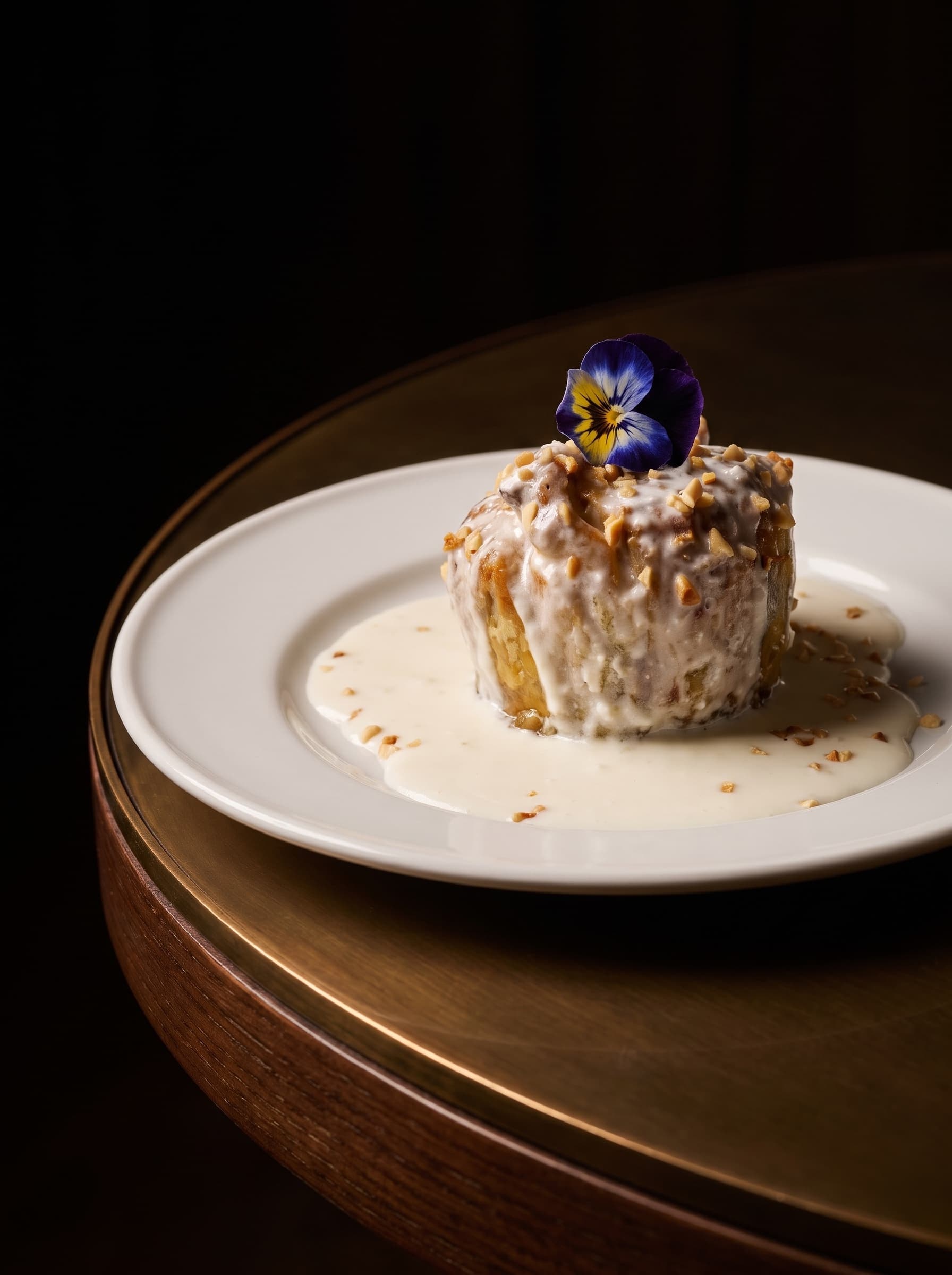 Flan di verdure con fonduta di toma di Gressoney