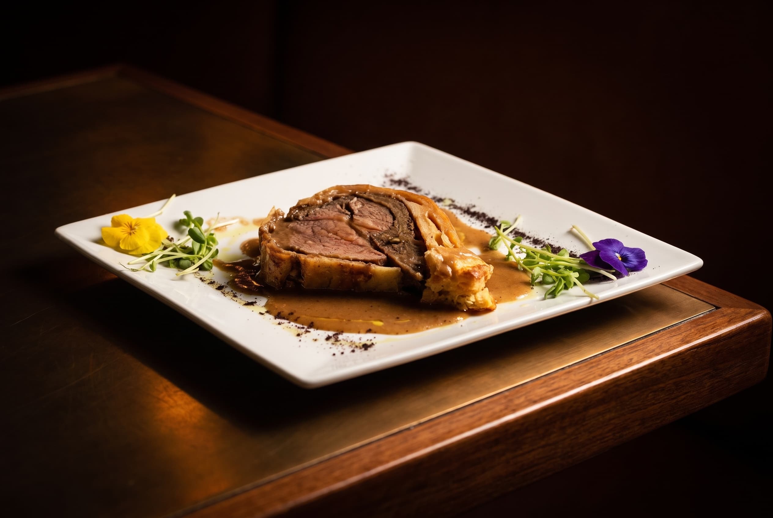Filetto di manzo alla Wellington con salsa Madeira